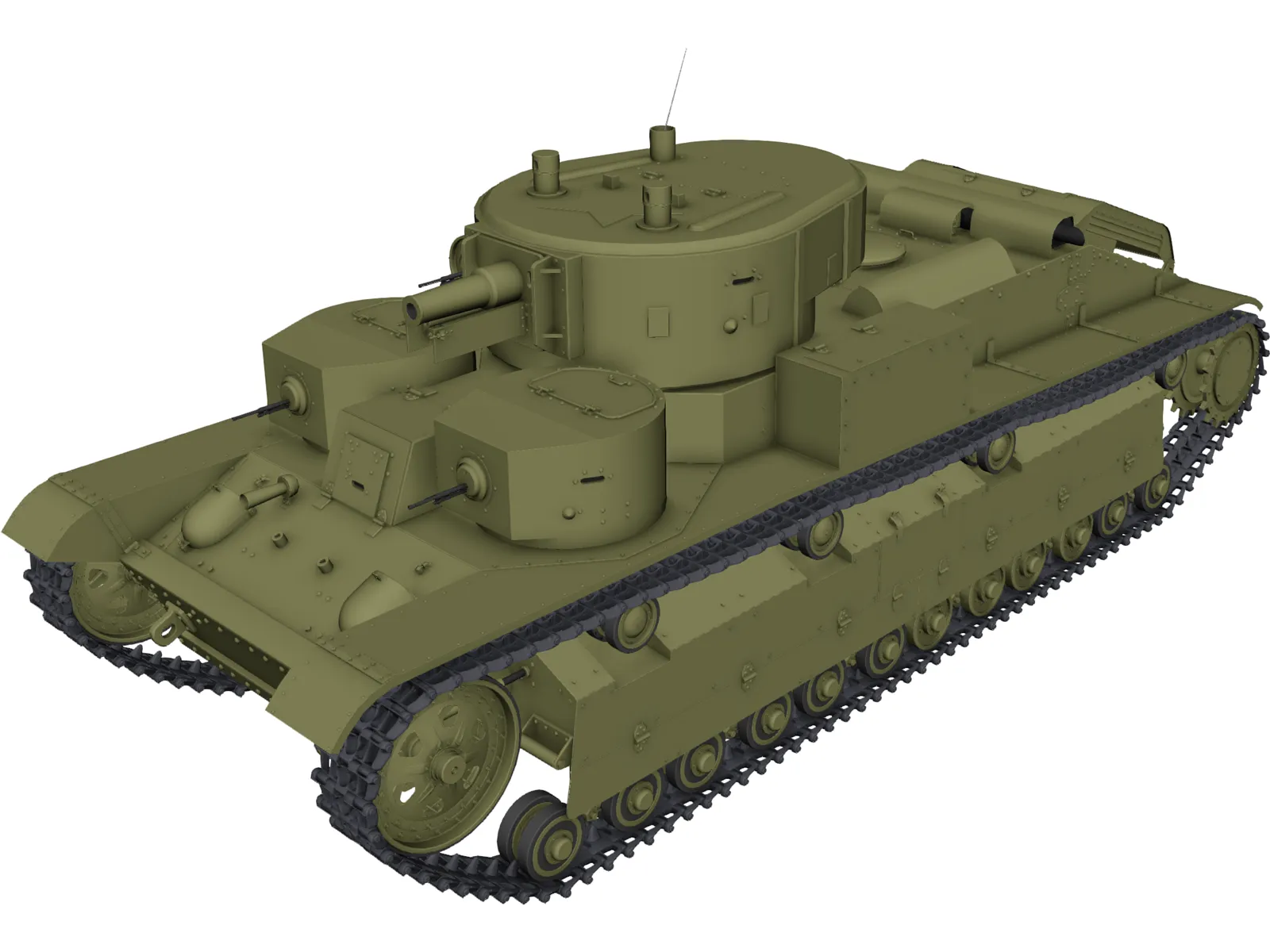 T28 3D Model main preview