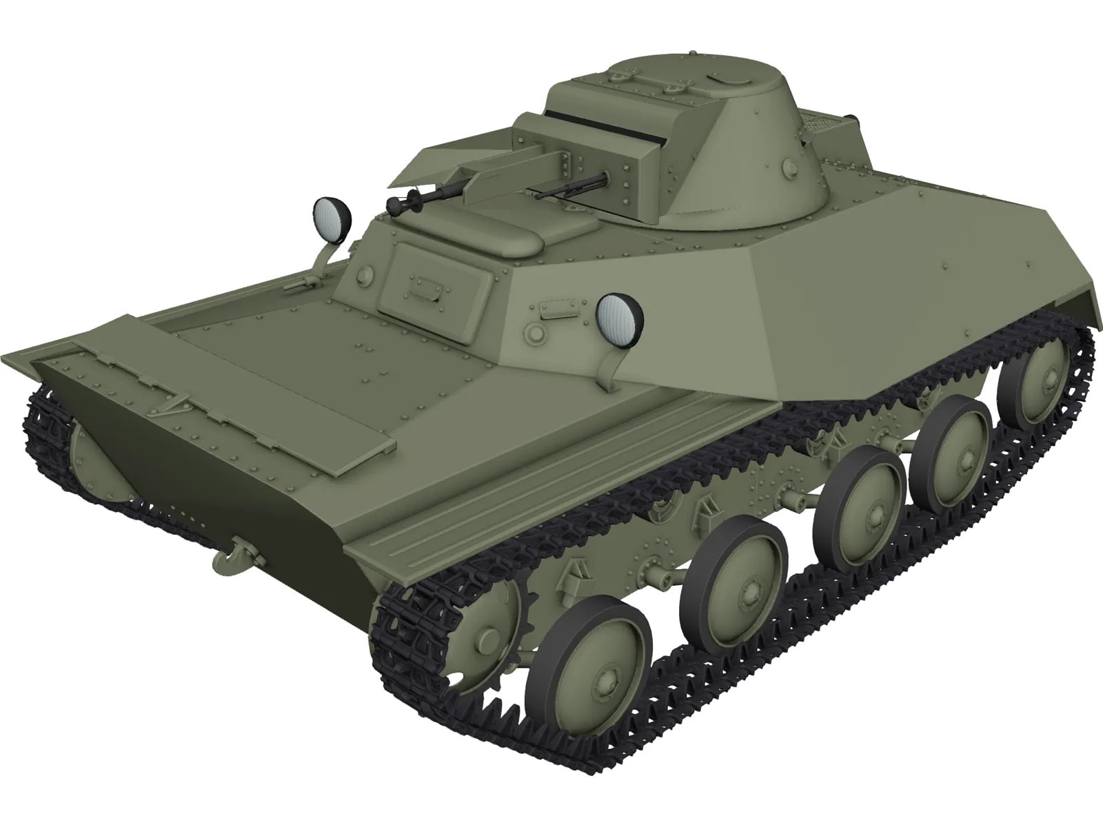 T40 3D Model main preview