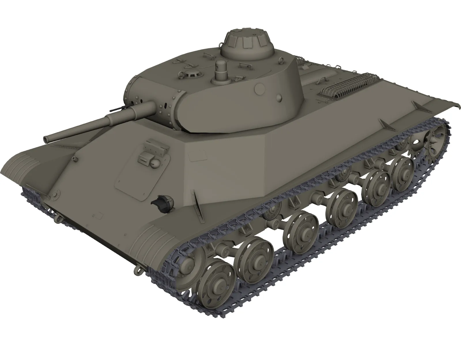 T50 3D Model main preview