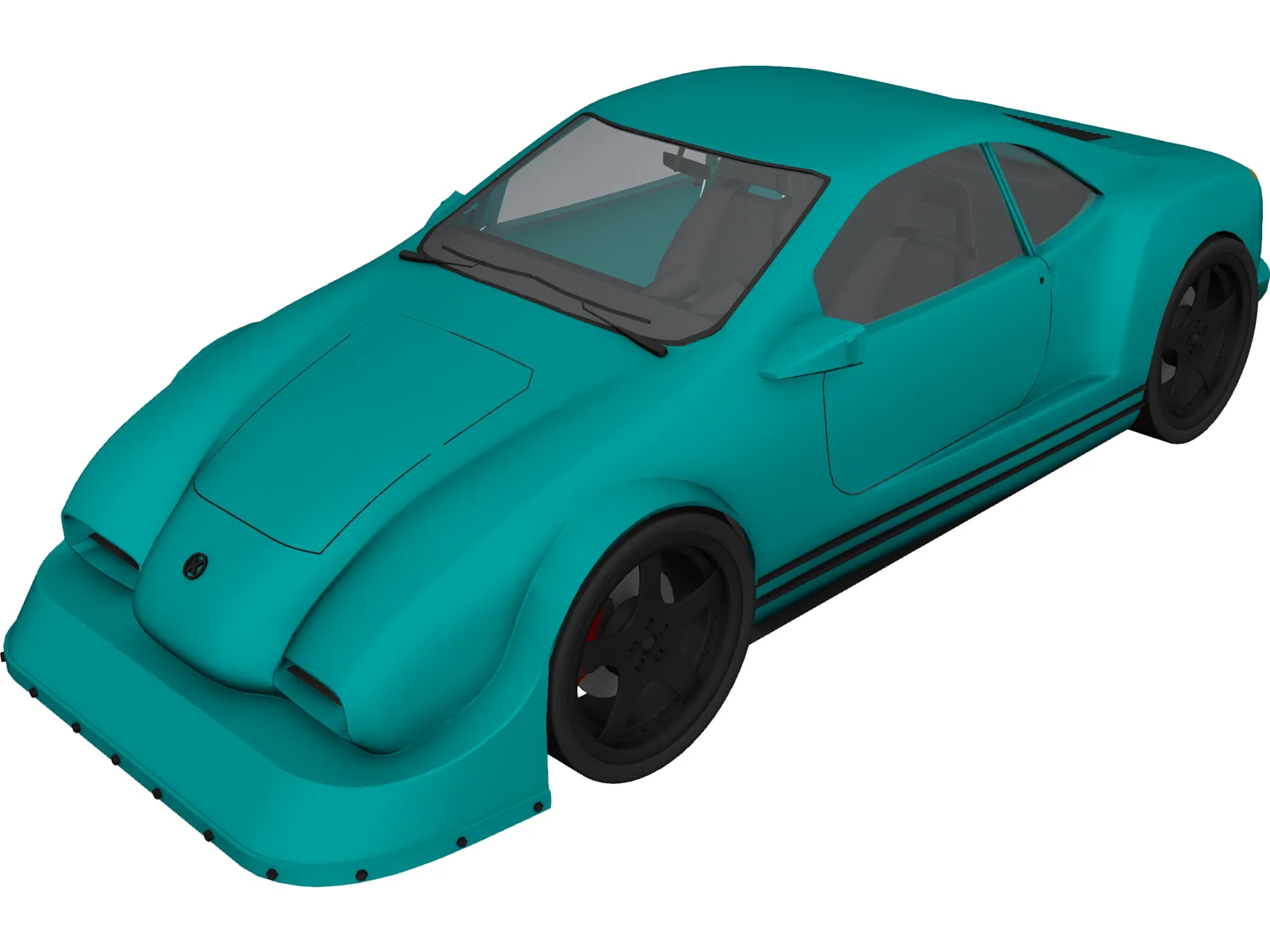 Karmann Concept 3D Model main preview