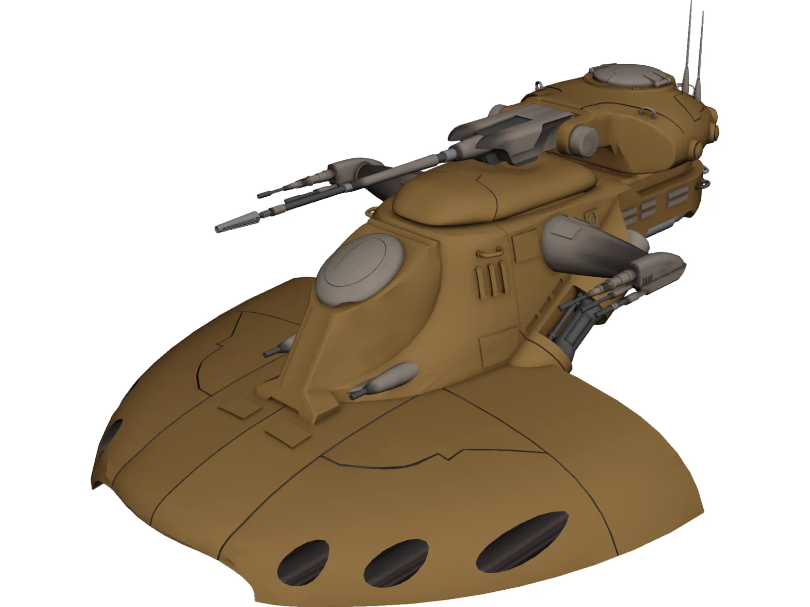AAT 3D Model main preview