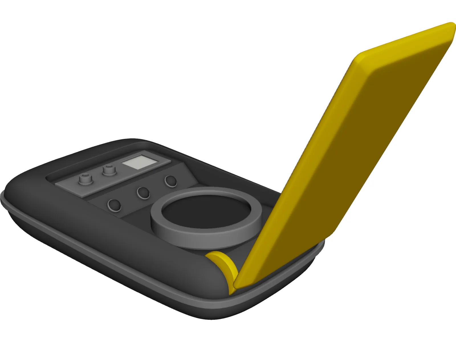 Star Trek TOS Communicator 3D Model main preview