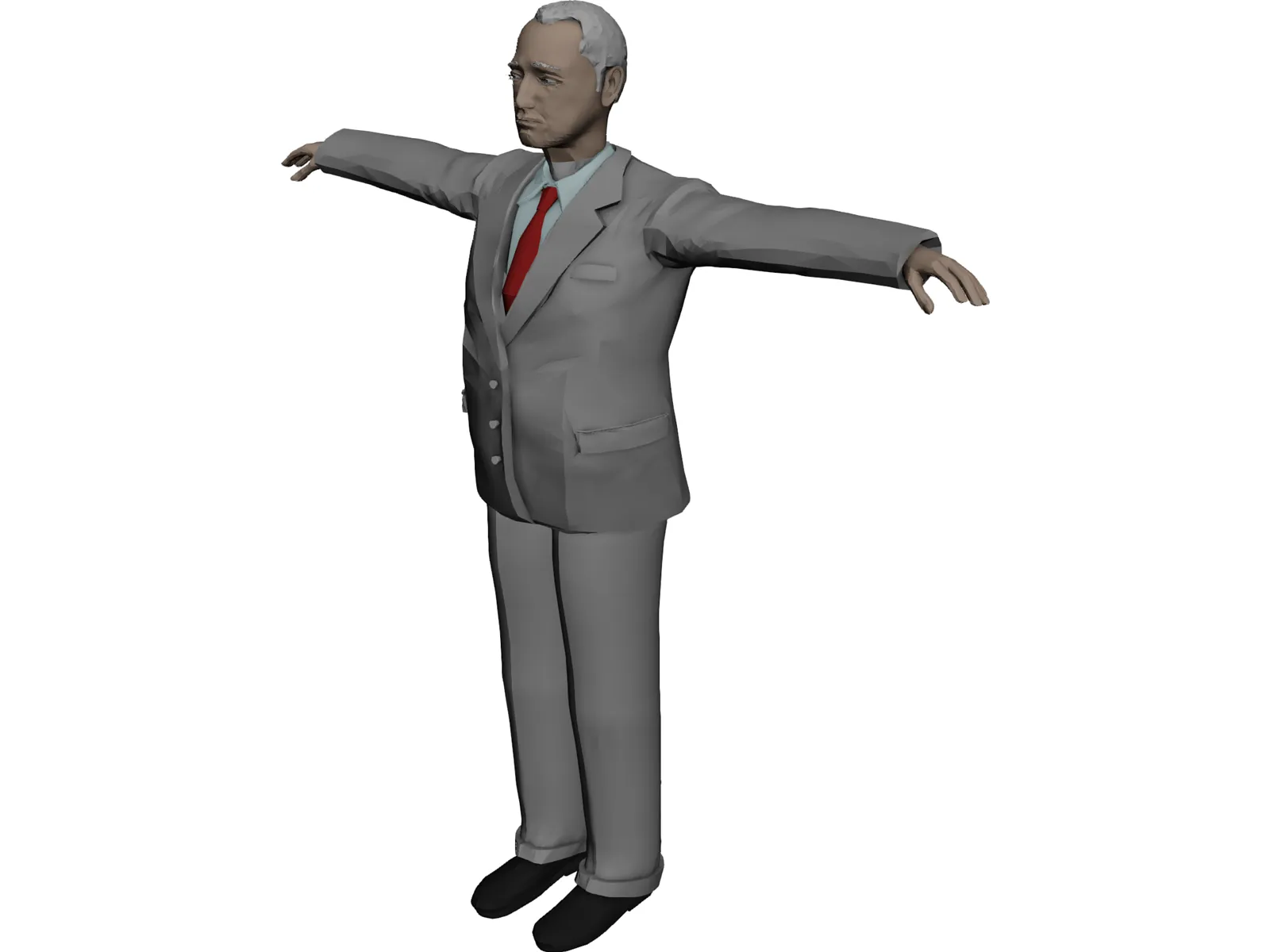 William 3D Model main preview