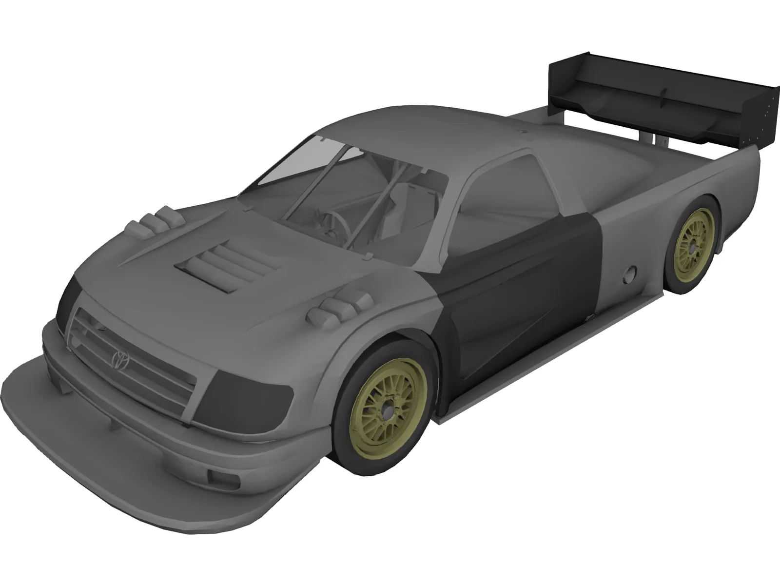 Toyota Tacoma 3D Model main preview