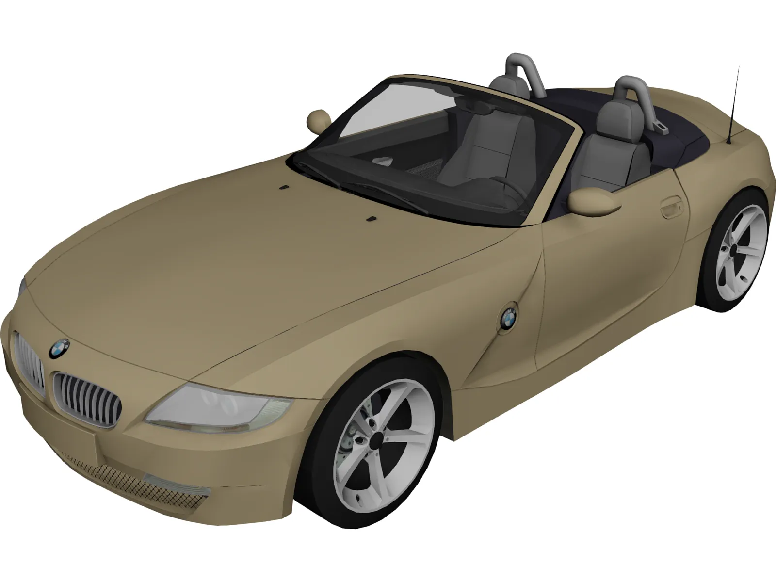 BMW Z4 3D Model main preview