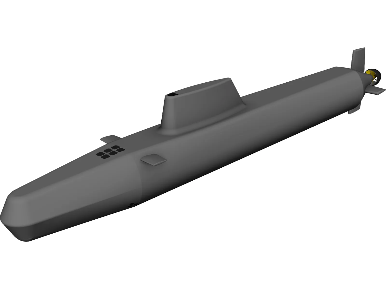 HMC Astute S119 3D Model main preview
