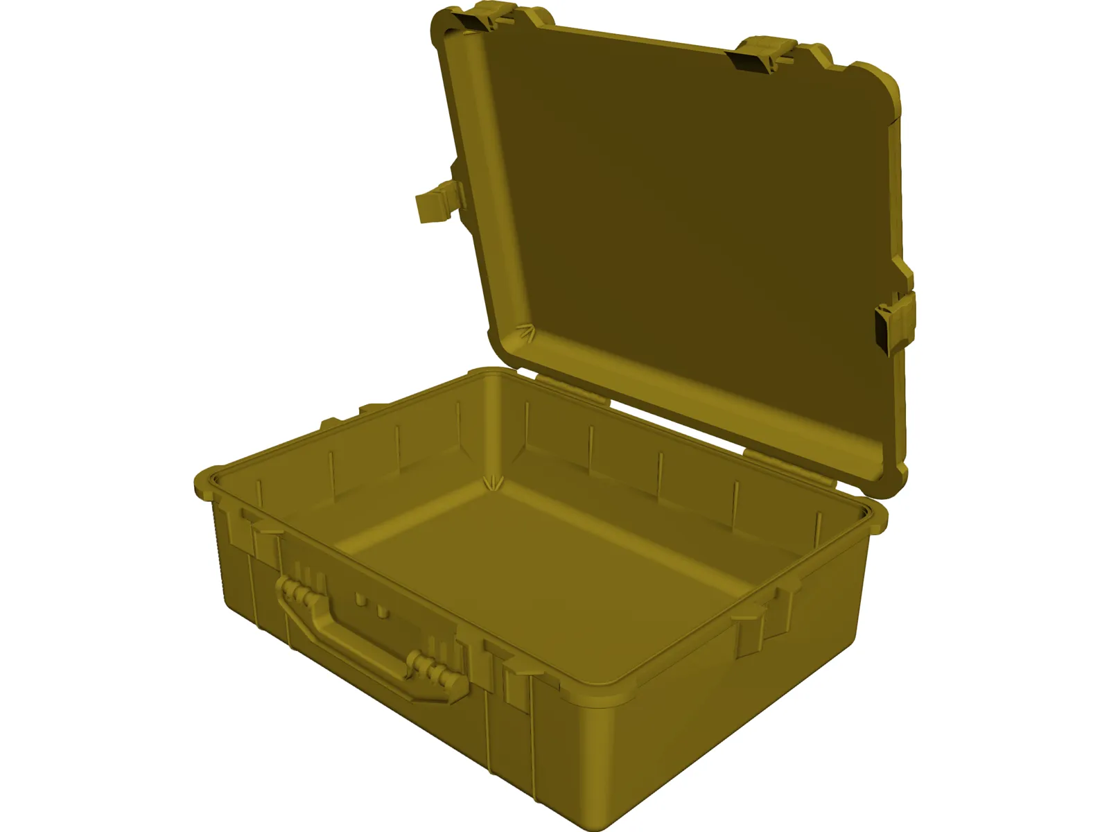 Pelican Case Model 1600 3D Model main preview