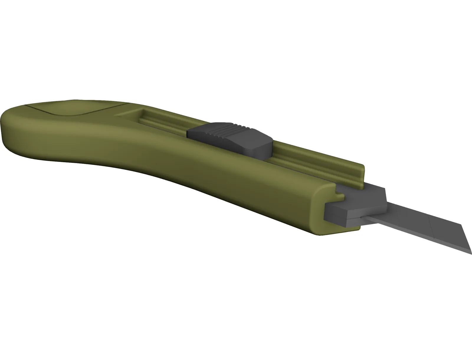 Cutting Knife 3D Model main preview
