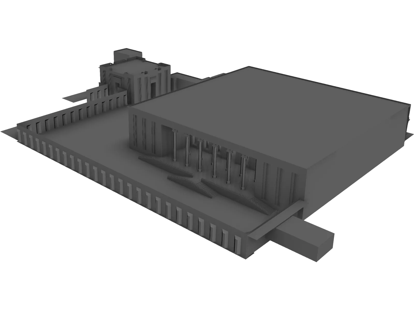 Persepolis Ancient City 3D Model main preview