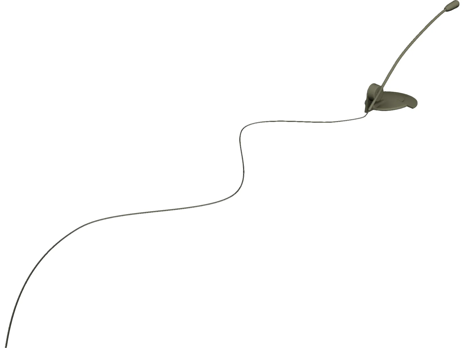 Microphone Creative 3D Model main preview