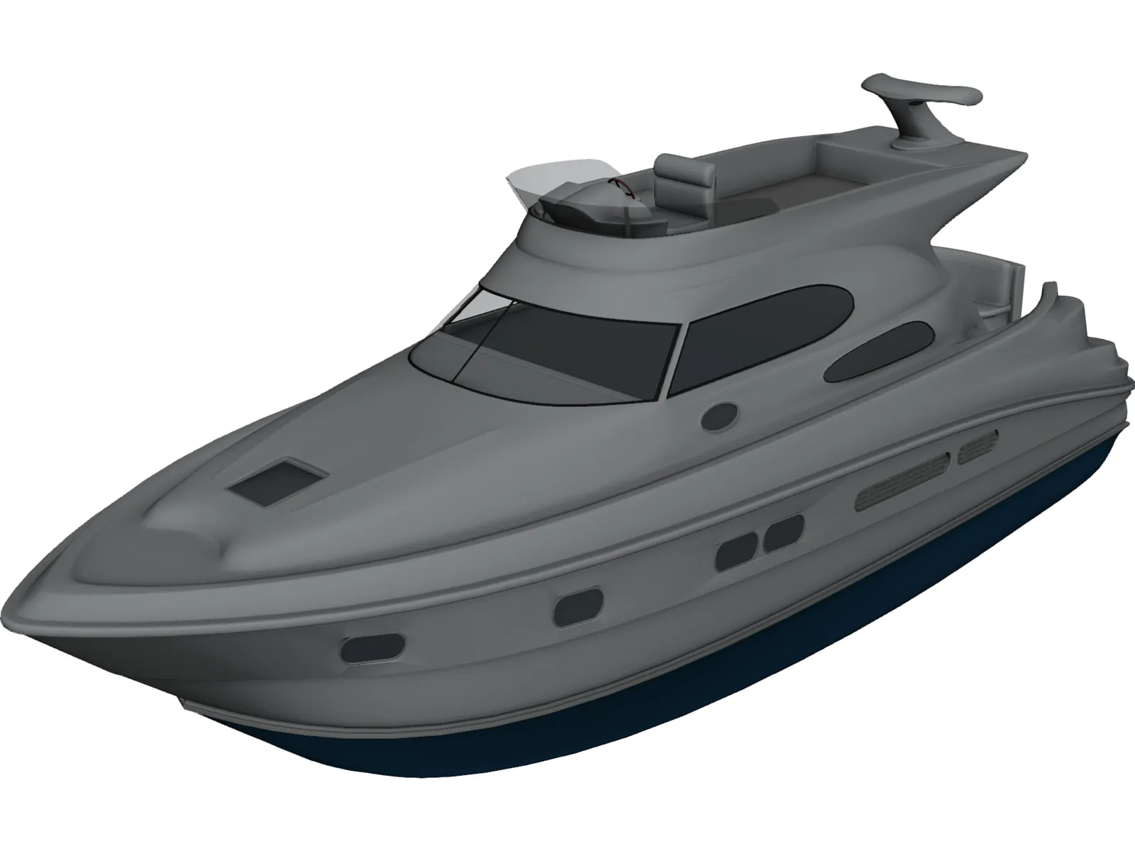 Sealine 3D Model main preview
