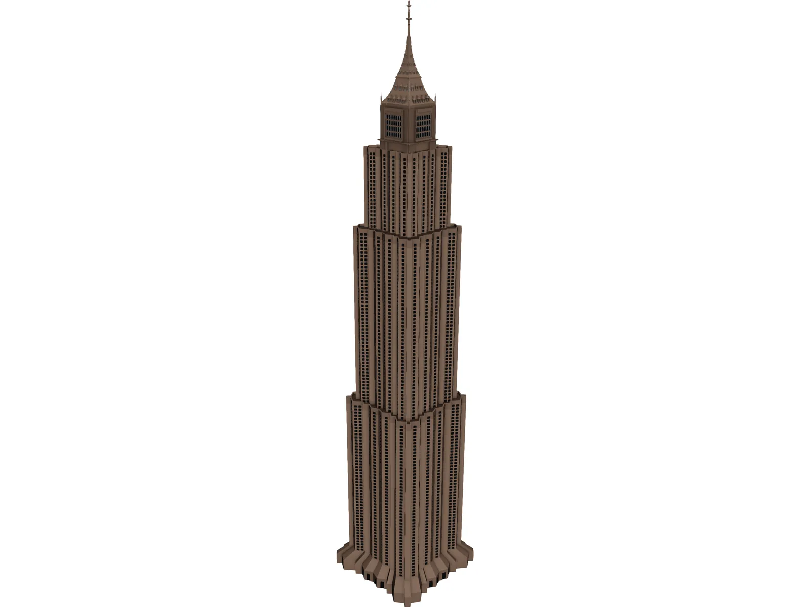 Empire State Building 3D Model main preview