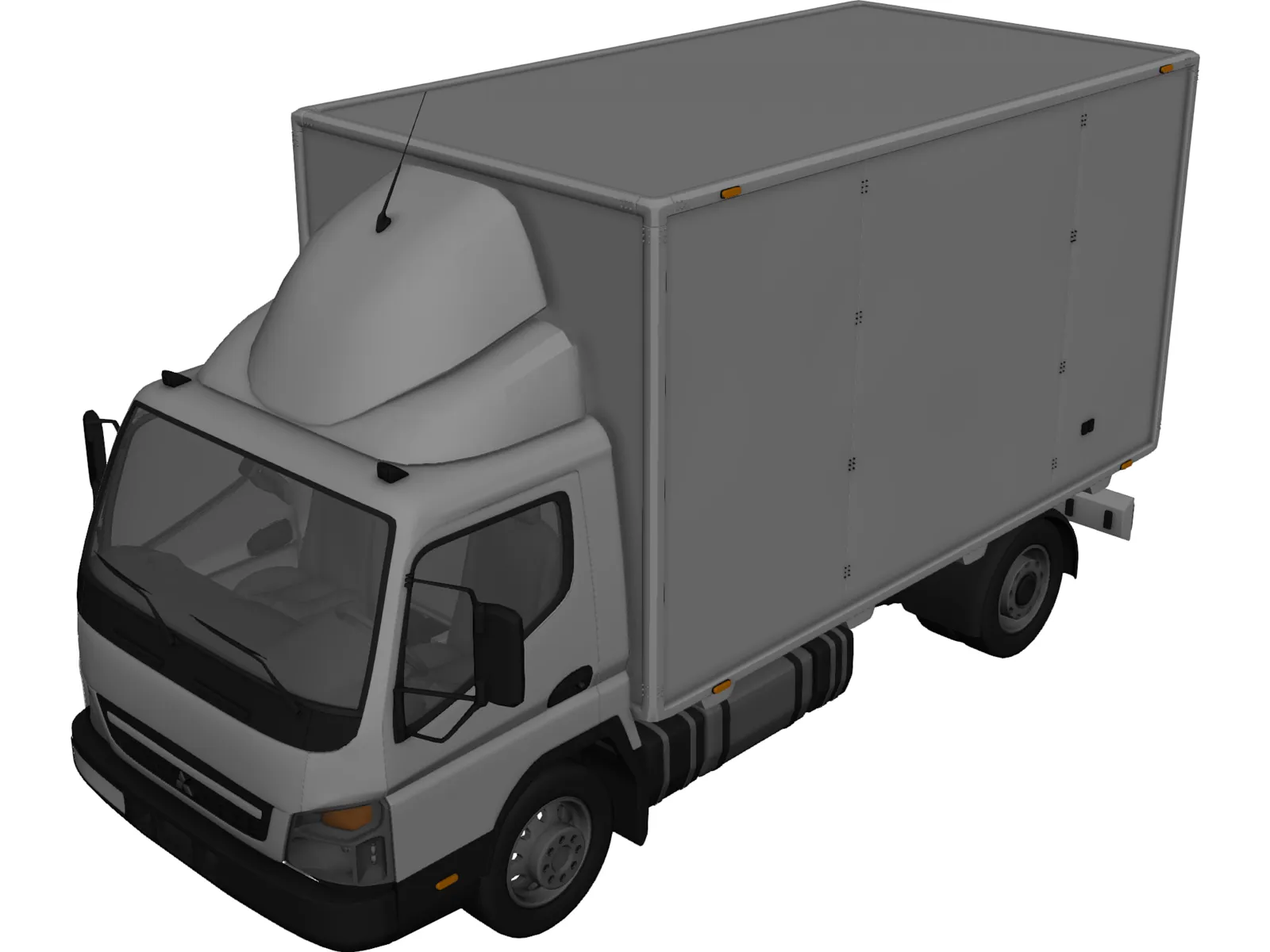 Mitsubishi Fuso 3D Model main preview