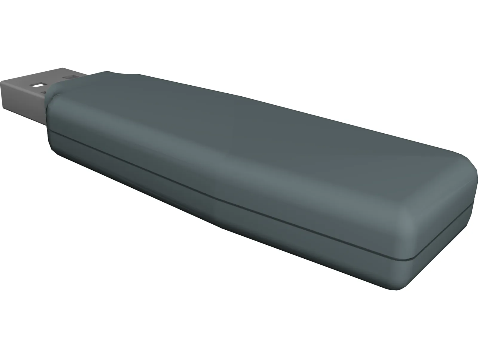 Z-Drive USB Thumbdrive 3D Model main preview