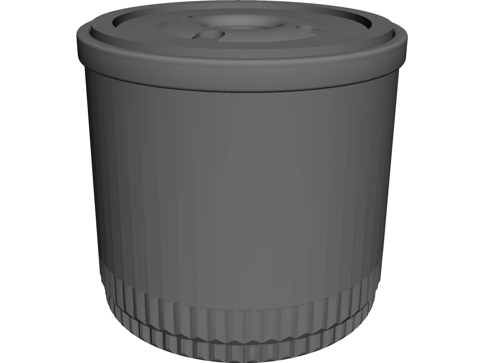 Oil Filter 3D Model main preview