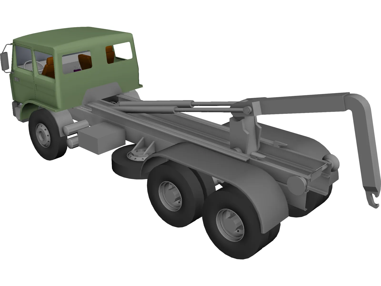 Renault VTL Truck 3D Model main preview