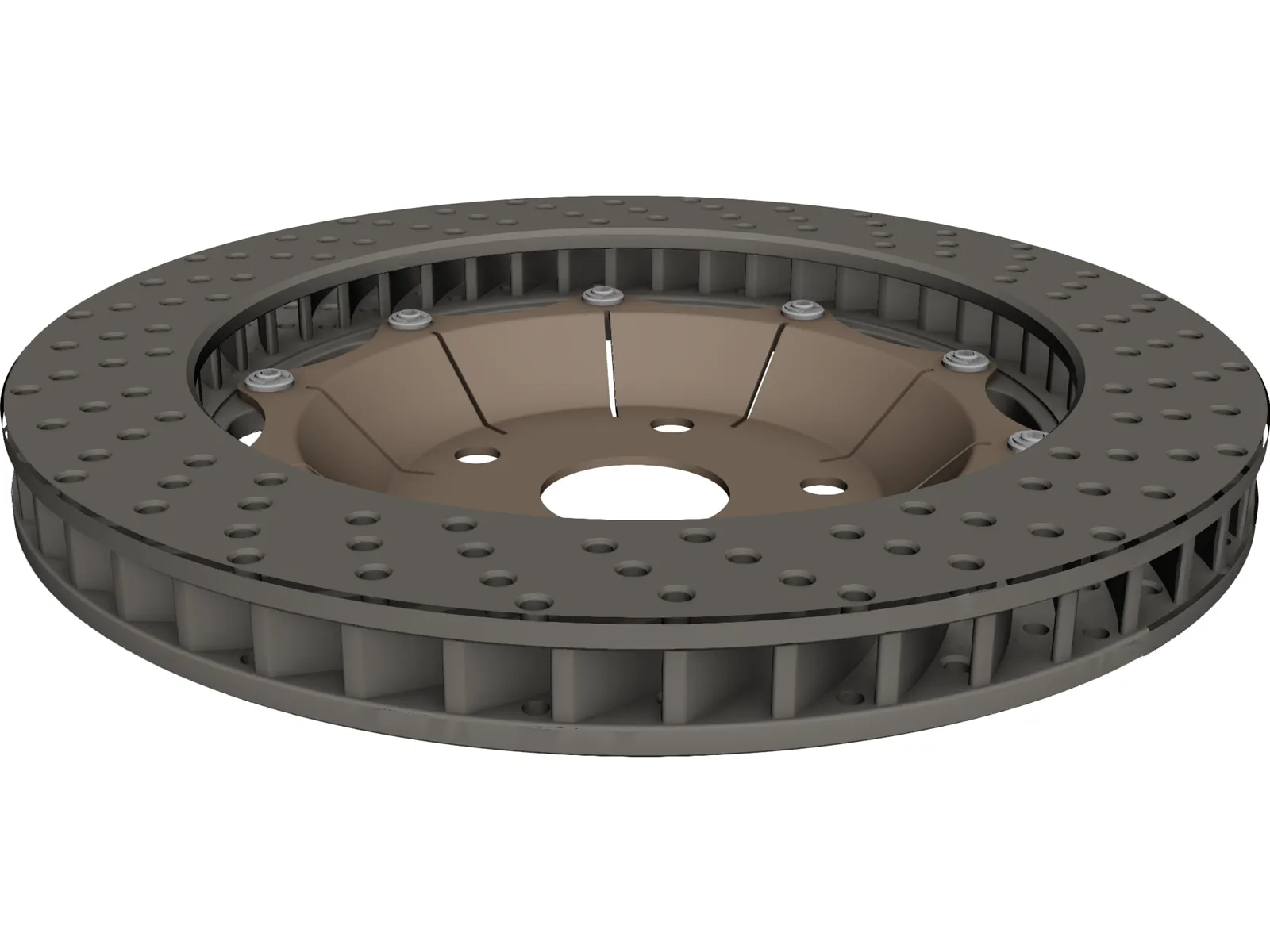 Brake Disc 350 mm 3D Model main preview