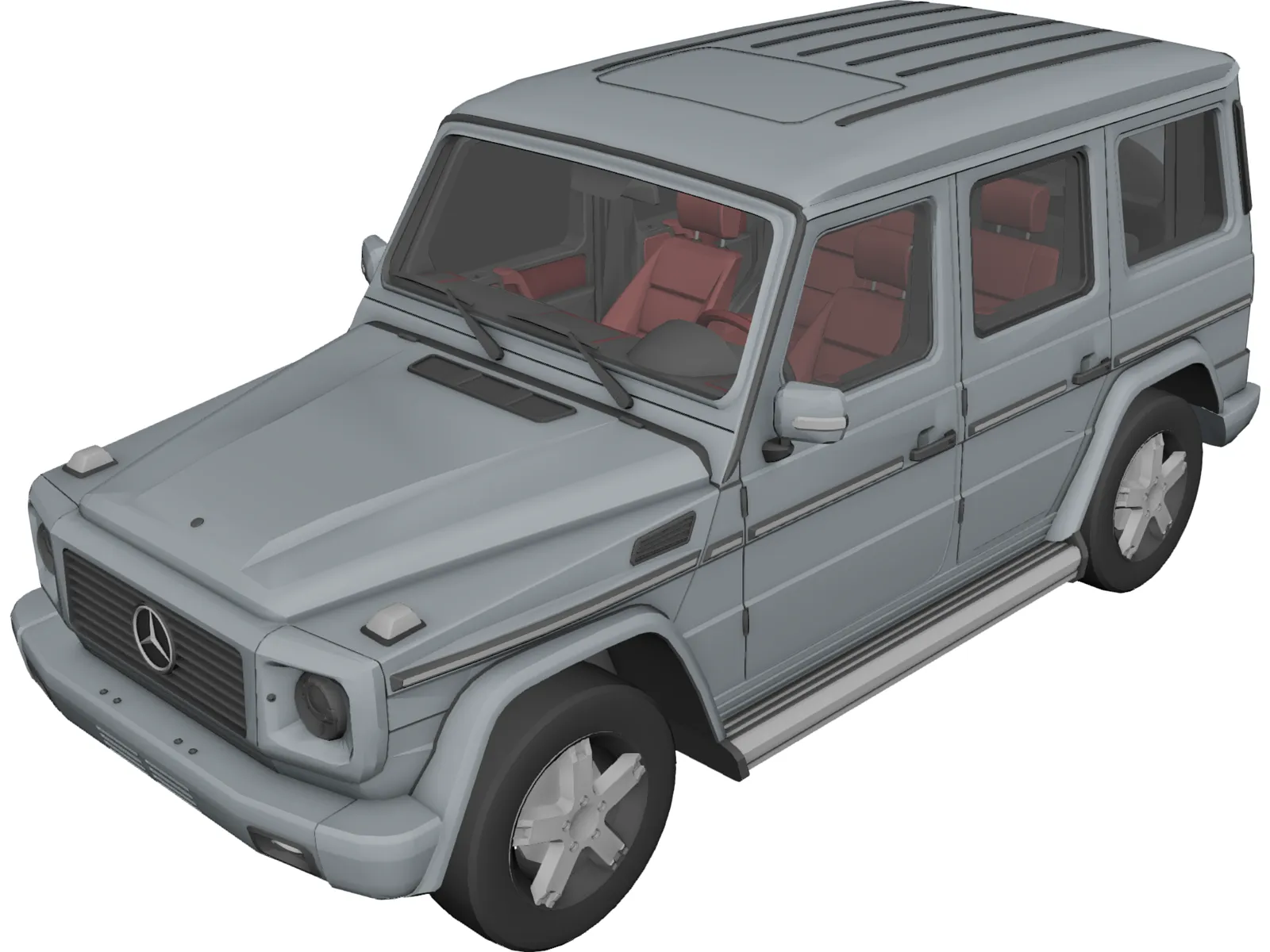 Mercedes-Benz G-class 3D Model main preview