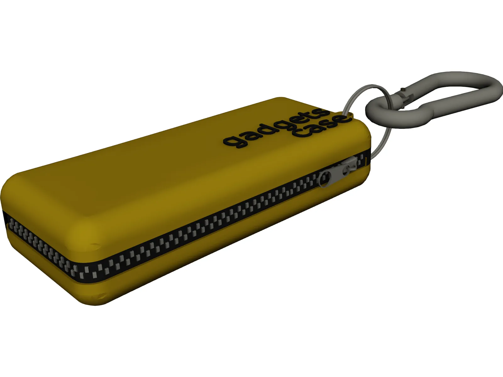 Gadgets Rubber Case 3D Model main preview