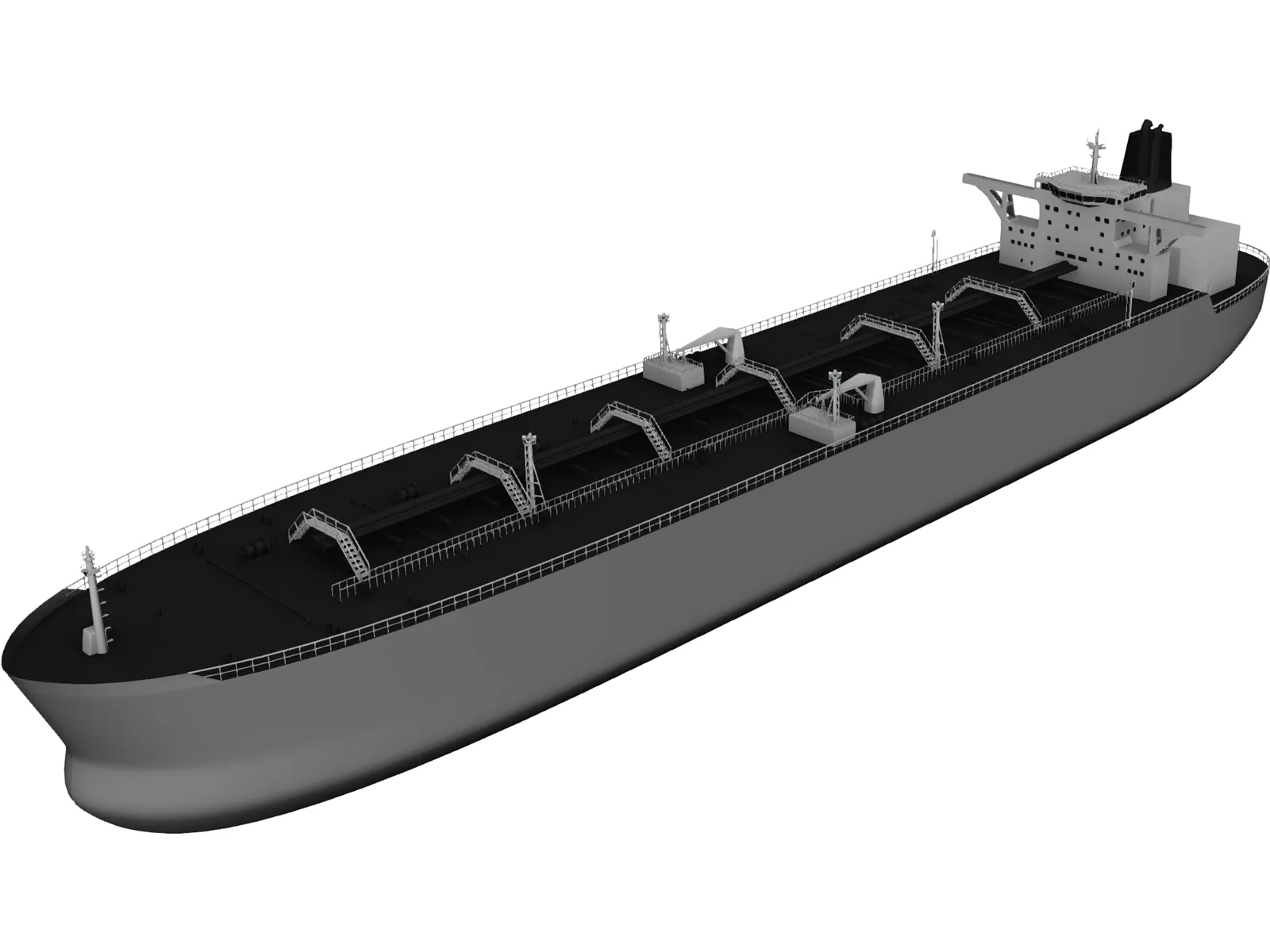 Sirius Star Tanker 3D Model main preview