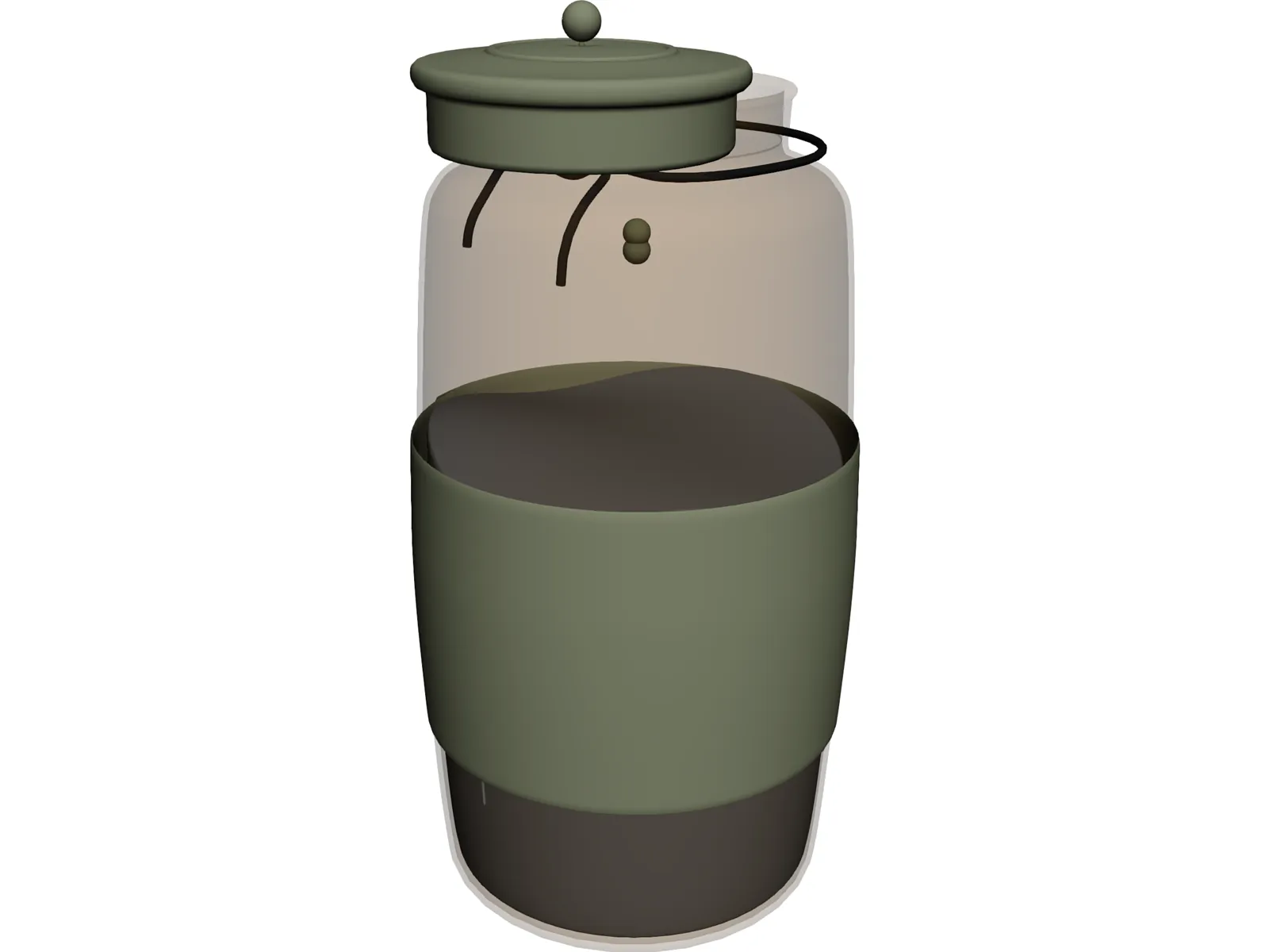 Cup 3D Model main preview