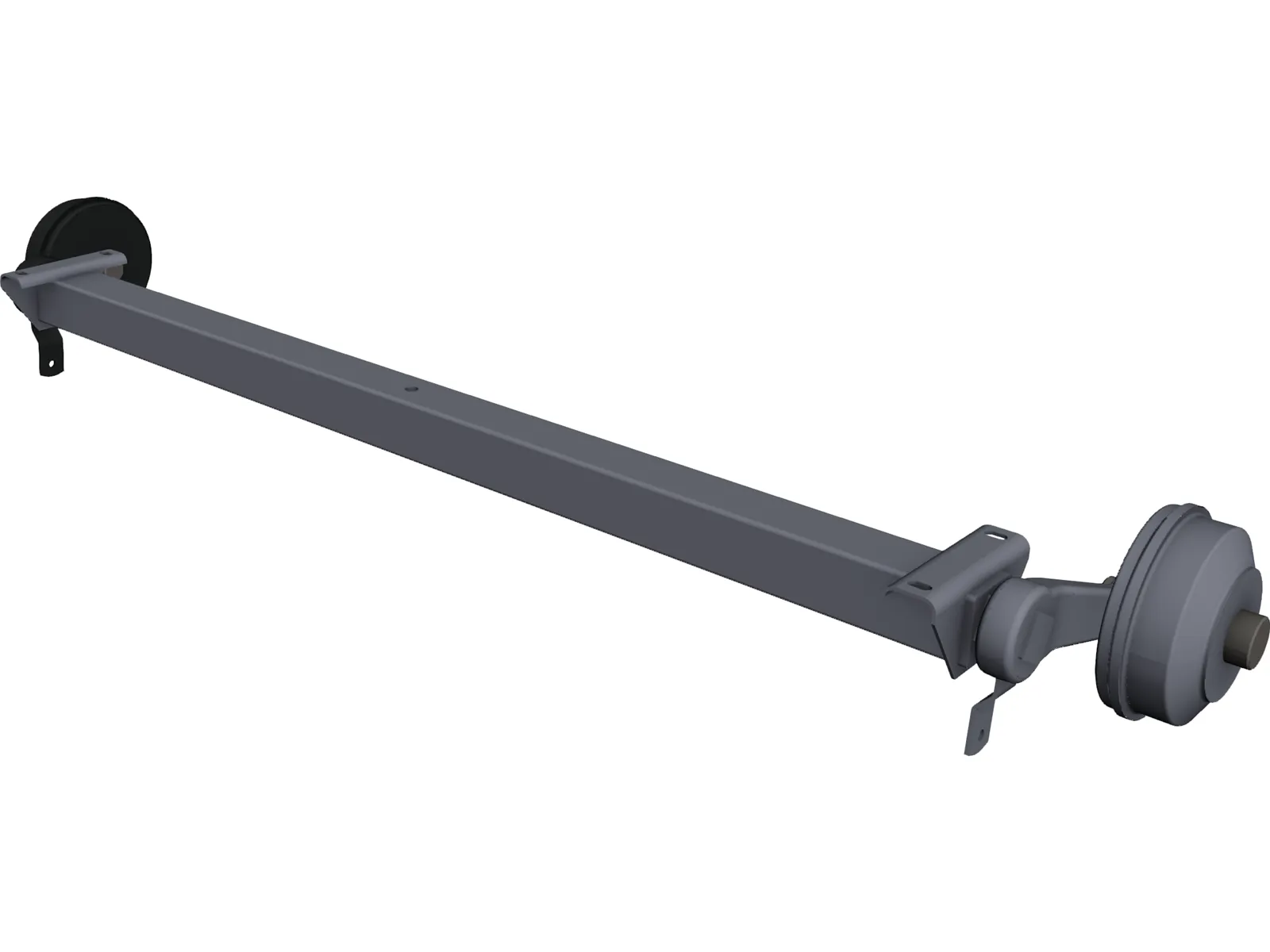 Axle 3D Model main preview