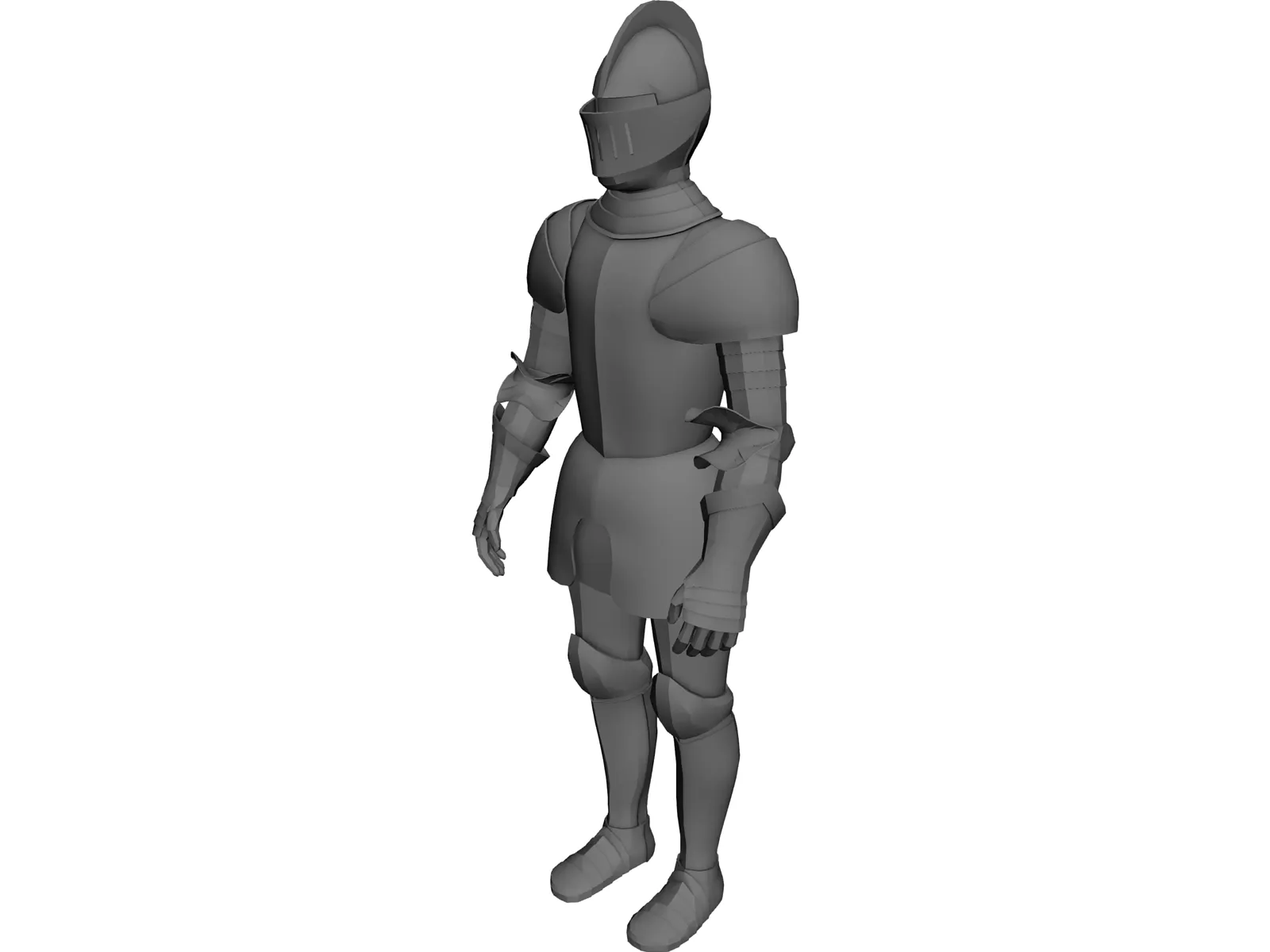 Knight 3D Model main preview
