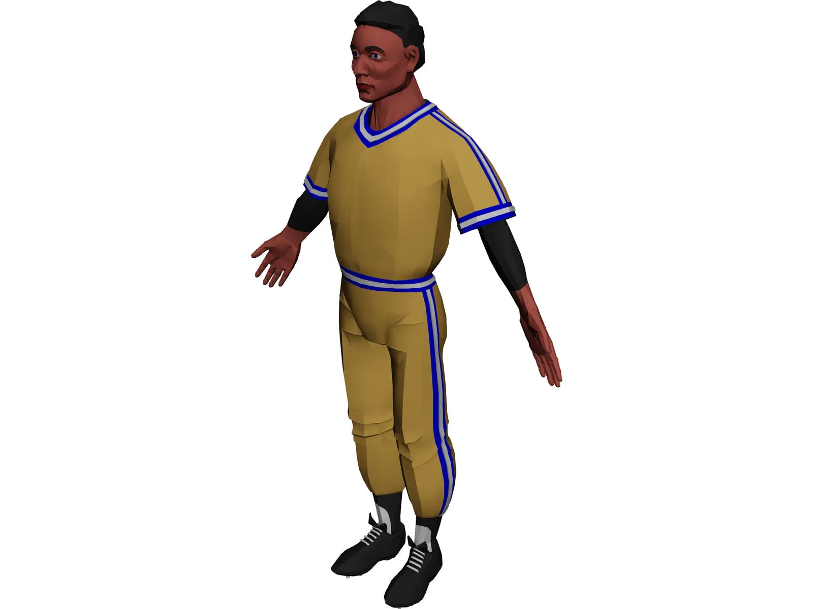 Catcher [+Outfit] 3D Model main preview