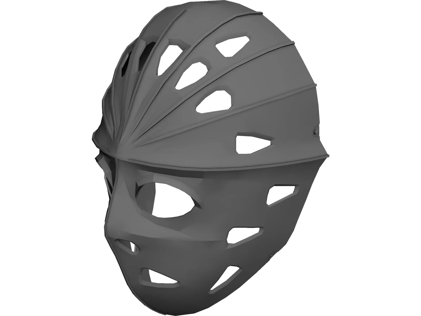 Hockey Mask 3D Model main preview