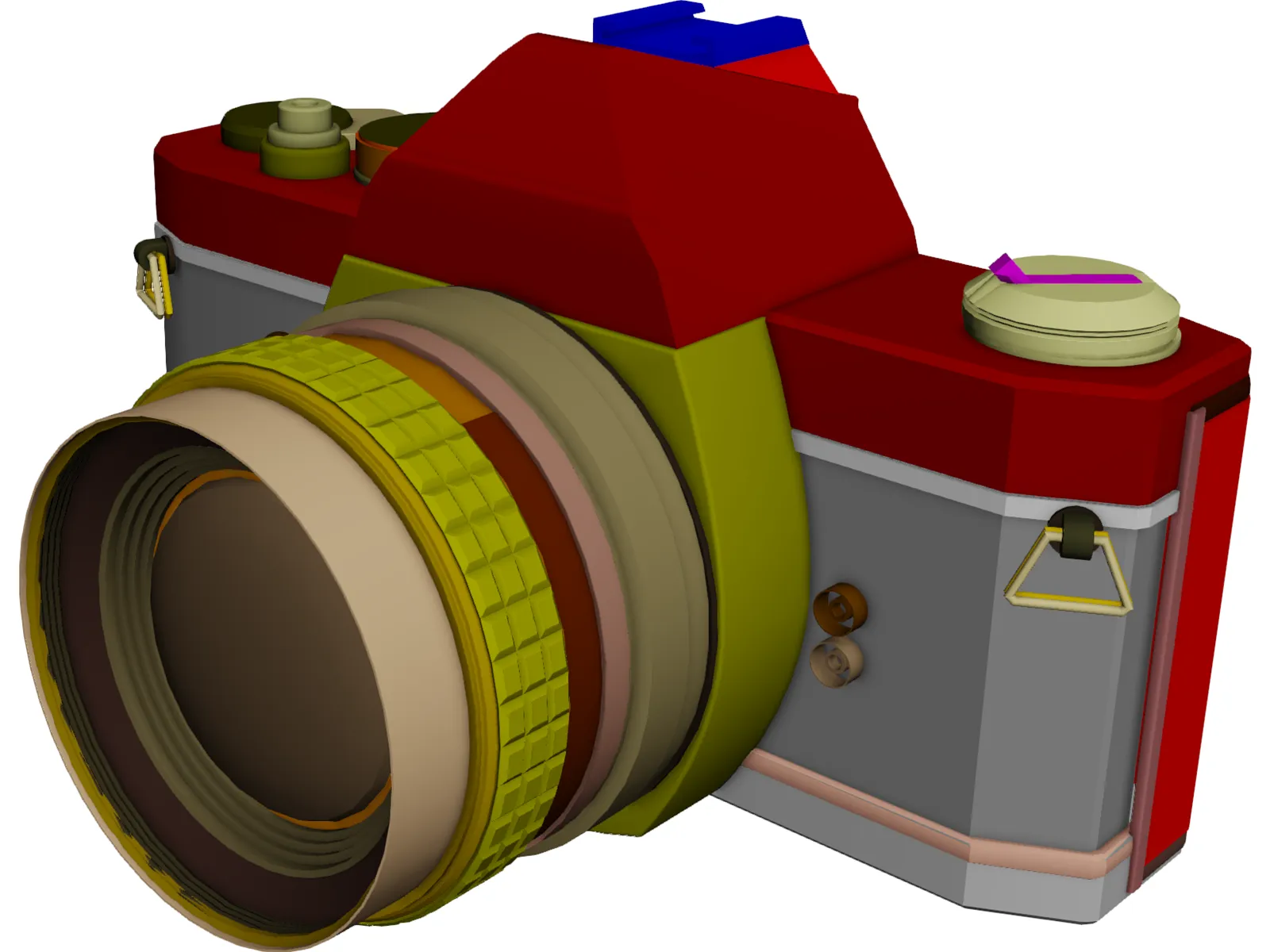 Camera (35mm) 3D Model main preview