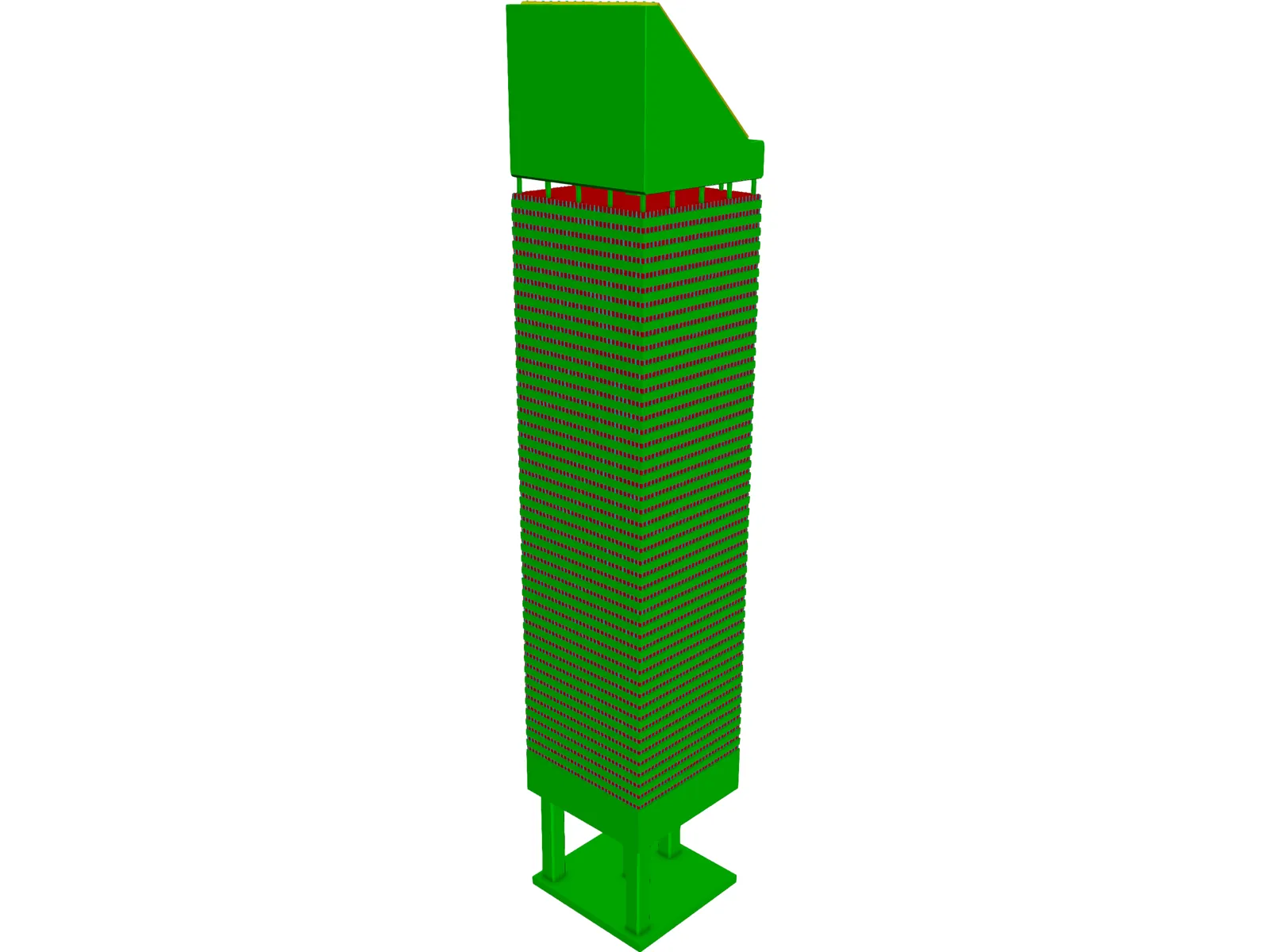 Citicorp Building 3D Model main preview