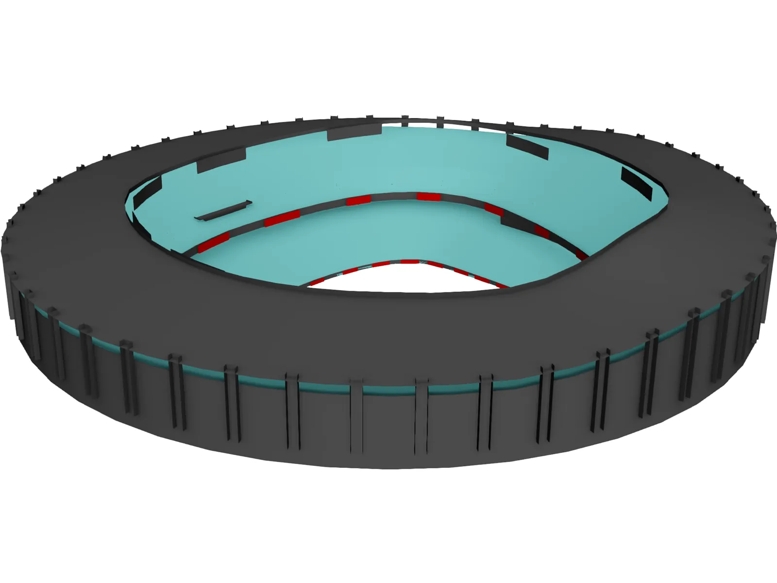 Robert F. Kennedy Memorial Stadium 3D Model main preview