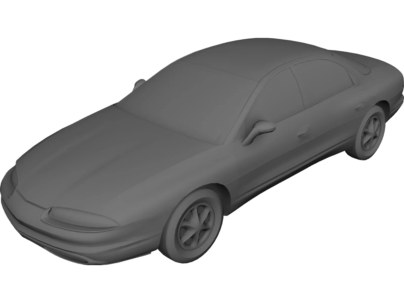 Oldsmobile Aurora (1995) 3D Model main preview