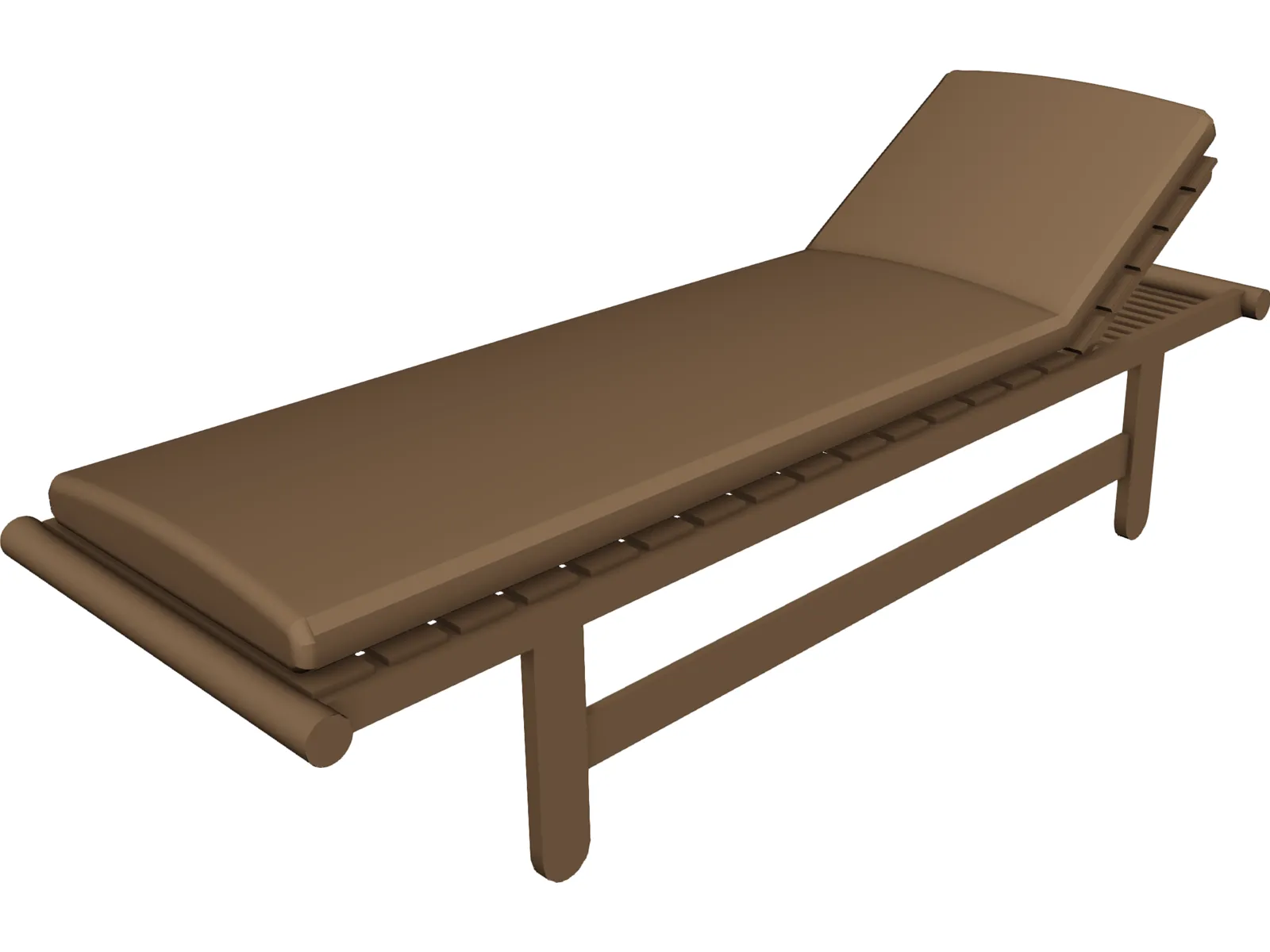 Chaise Longue 3D Model main preview