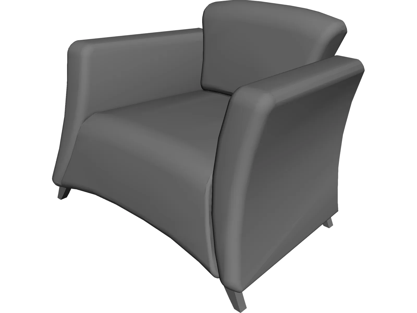 Chair 3D Model main preview