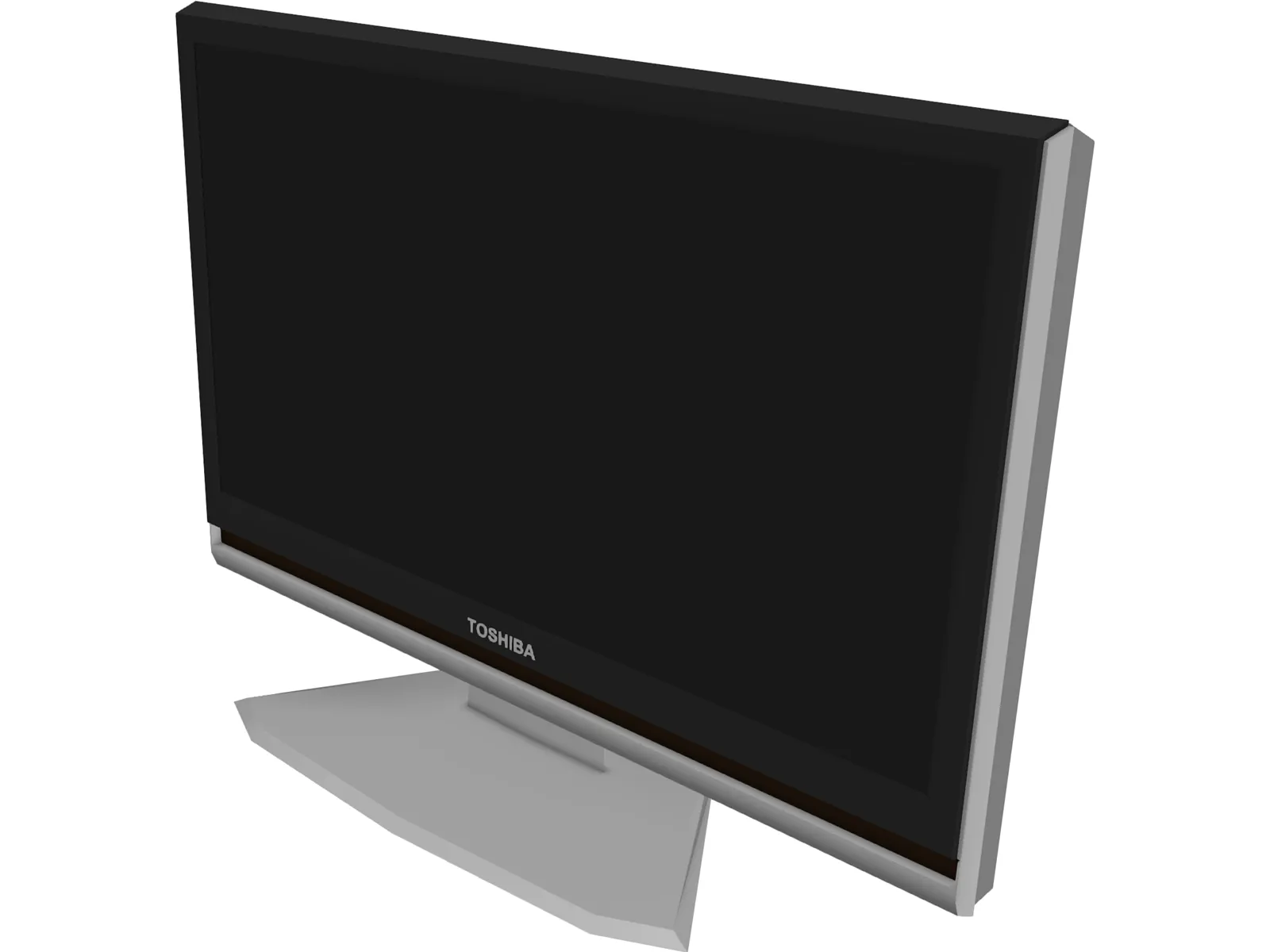 TV Toshiba Regza Z1000 3D Model main preview