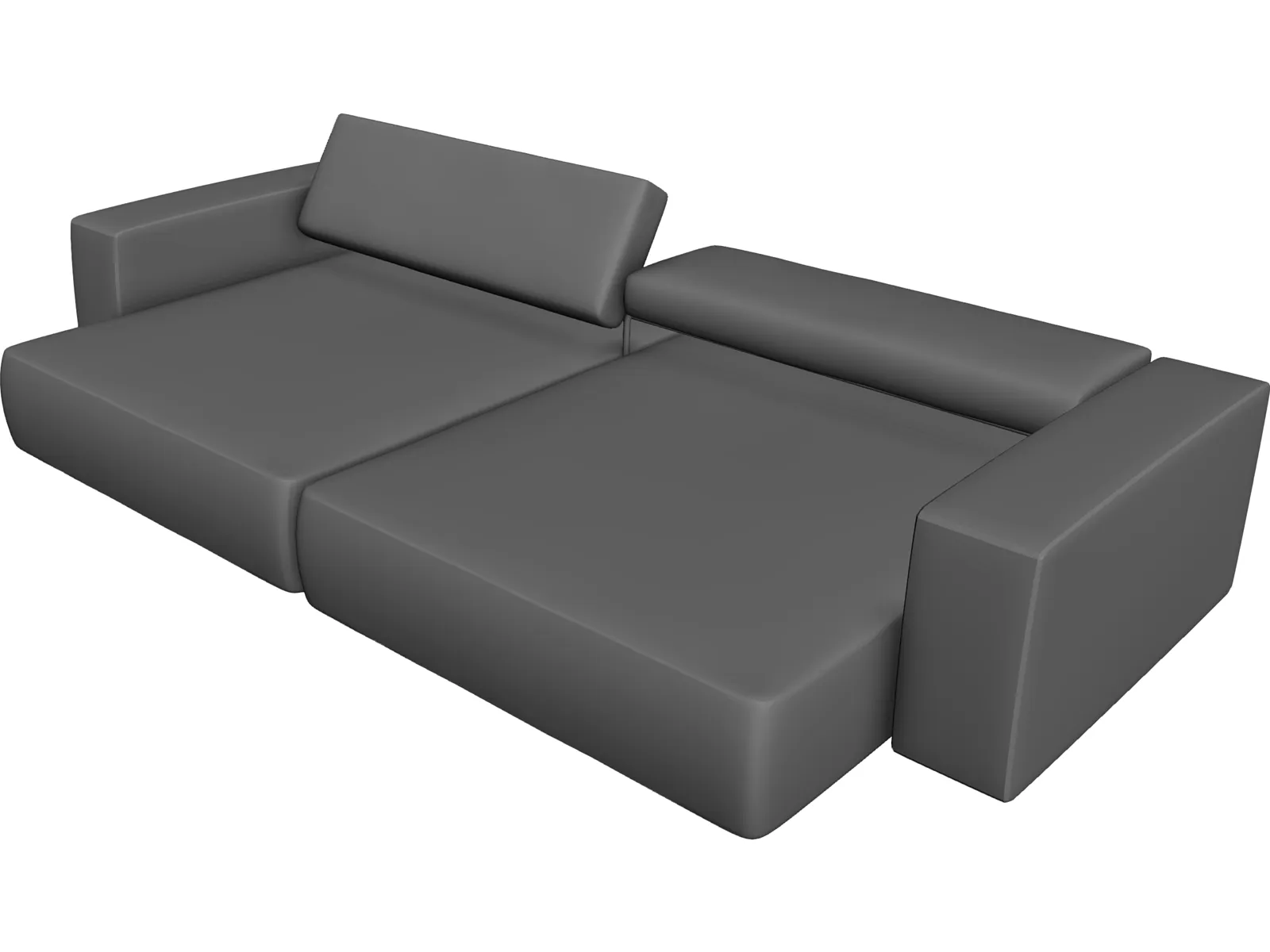 Couch 3D Model main preview