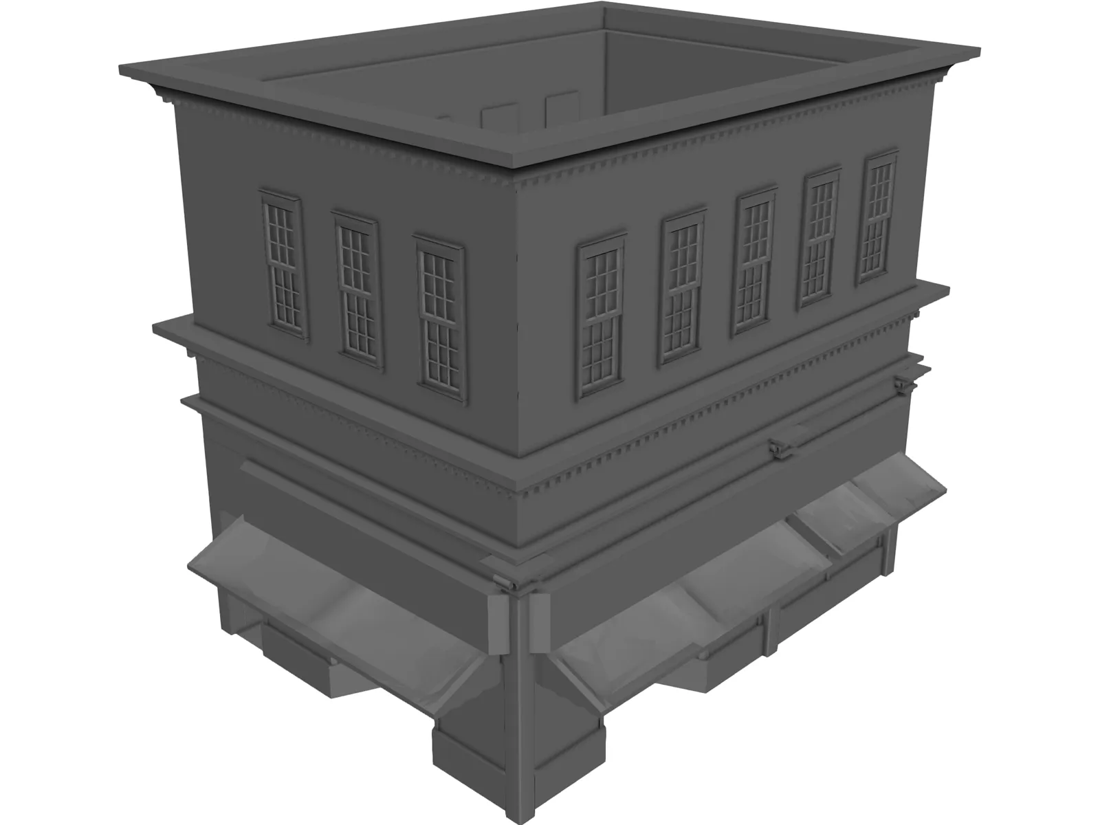 Building 3D Model main preview