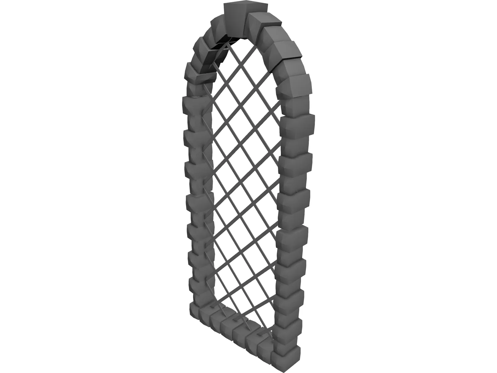 Window Castle 3D Model main preview