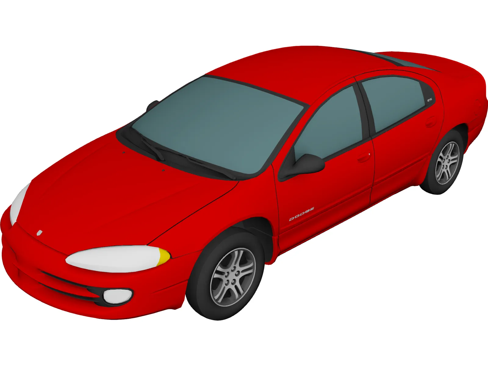 Dodge Intrepid (1999) 3D Model main preview