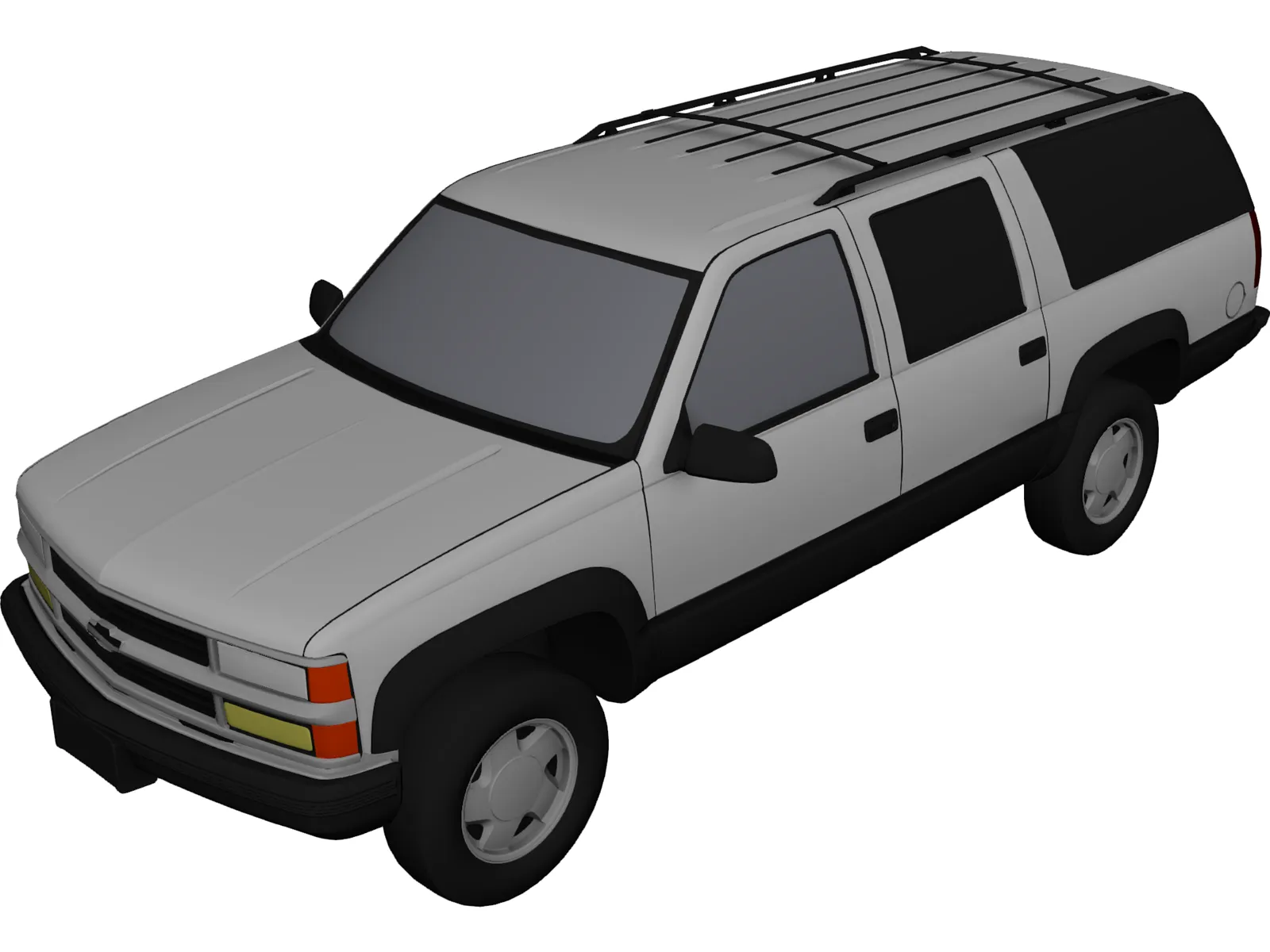 Chevrolet Suburban (1999) 3D Model main preview