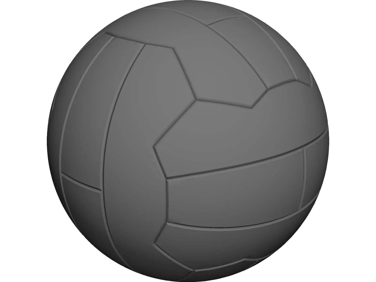 Soccer Ball 3D Model main preview