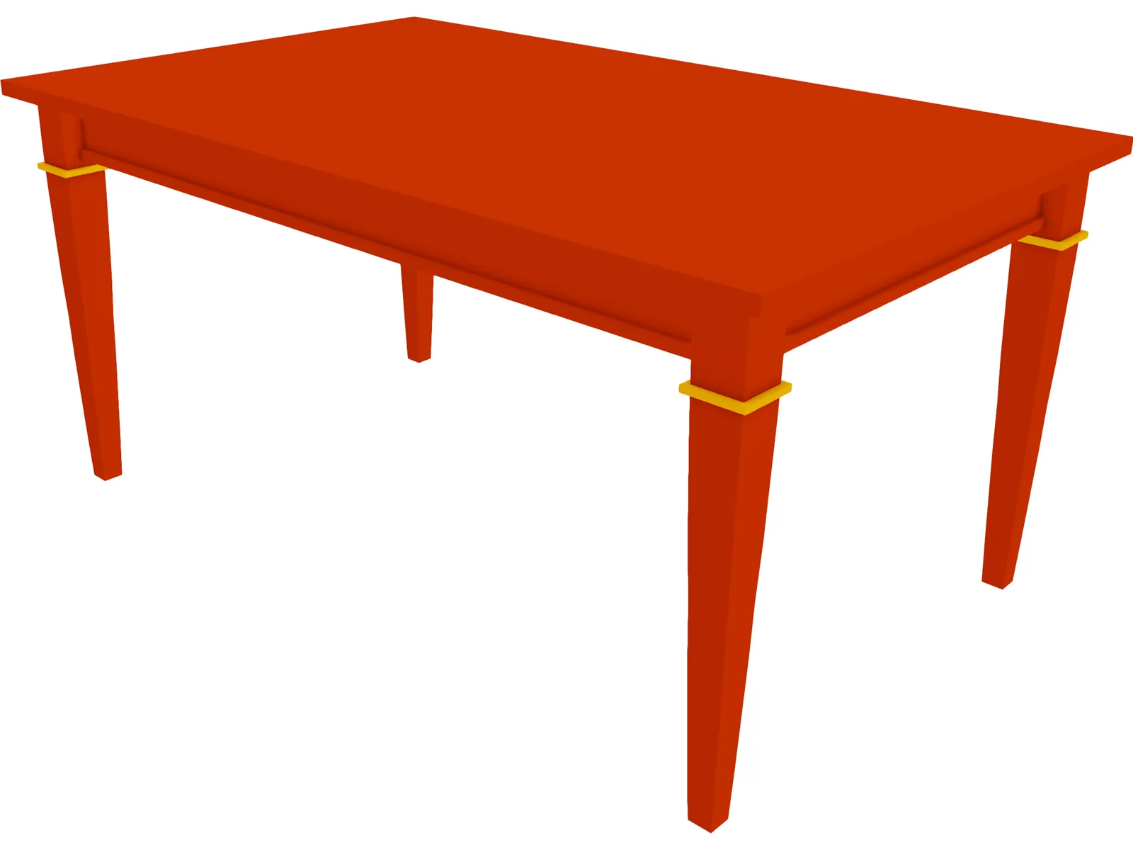 Table Coffee 3D Model main preview