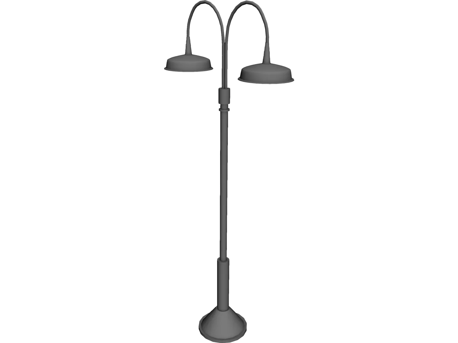 Street Light 3D Model main preview