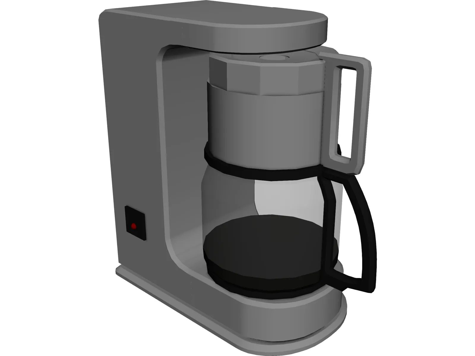 Coffee Maker 3D Model main preview