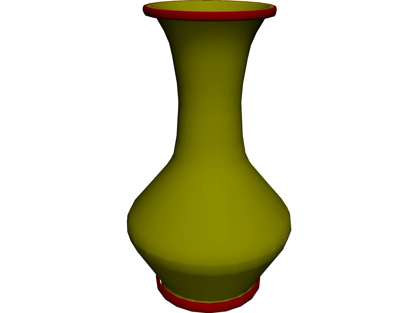 Vase 3D Model main preview