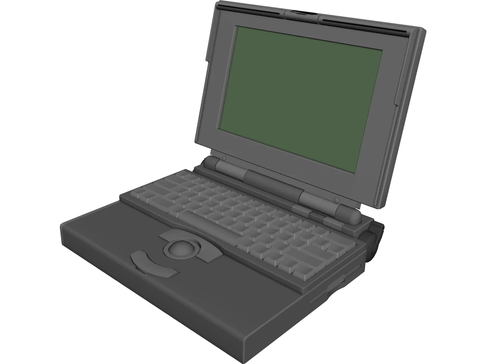 Computer Laptop 3D Model main preview