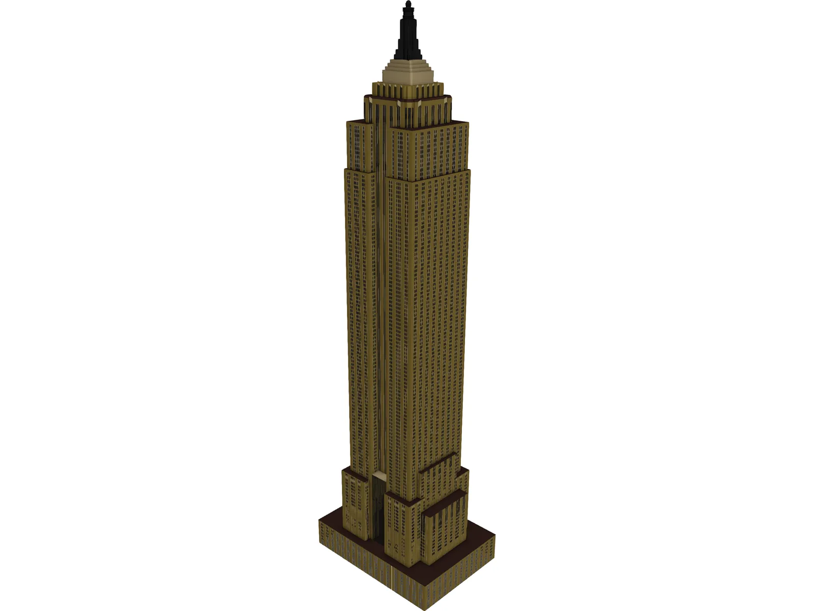 Empire State Building 3D Model main preview
