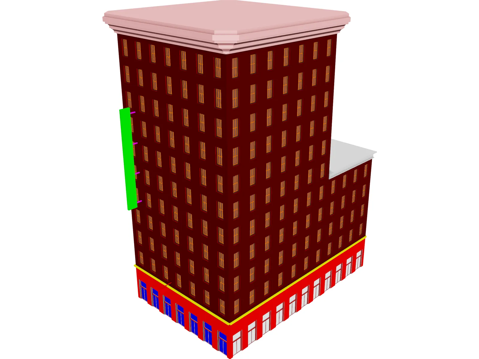 Building 3D Model main preview