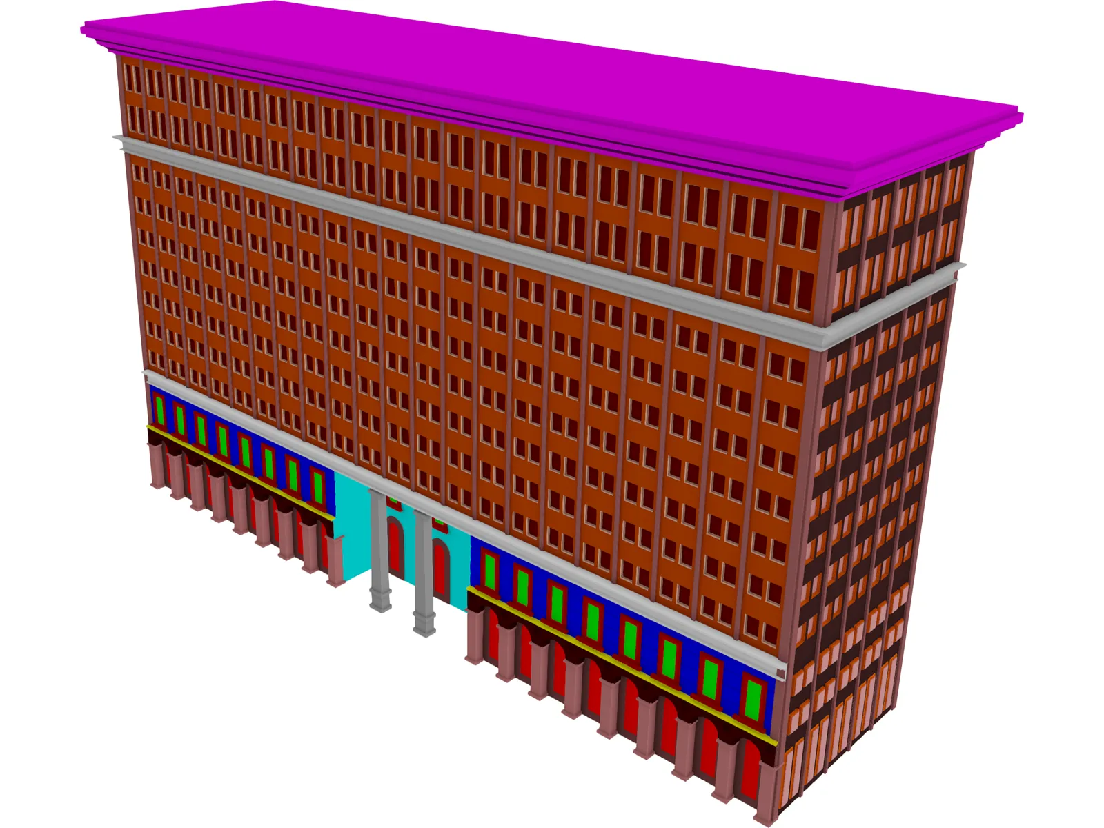Building 3D Model main preview
